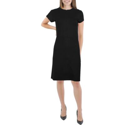 Короткое мини-платье French Connection Womens Rallie Cot Cap с коротким рукавом BHFO 3461