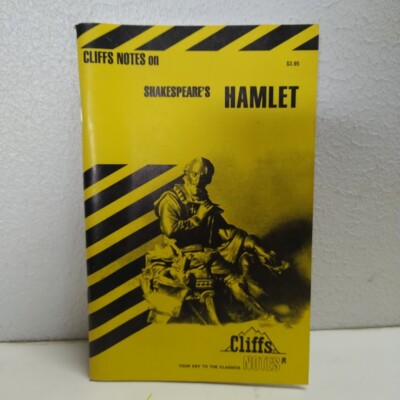 Cliffs Notes Hamlet Shakespeare 1990 Study Guide Literature English