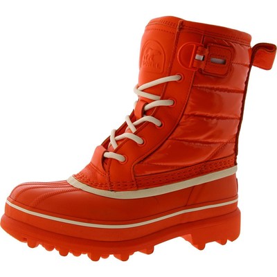 Мужские оранжевые стеганые зимние ботинки Sorel 8 Medium (D) BHFO 4063