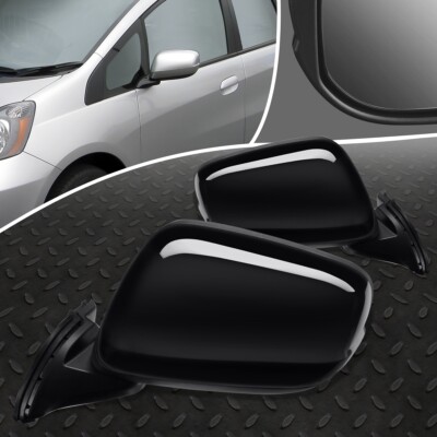 ДЛЯ 09-14 HONDA FIT ПАРА БОКОВЫХ ЗЕРКАЛ ЗАДНЕГО ВИДА С ЭЛЕКТРОПРИВОДОМ В СТИЛЕ OE STYLE