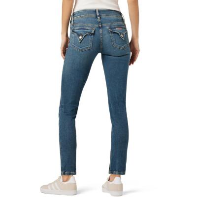Джинсы-скинни Hudson Womens Collin Blue со средней посадкой по щиколотку 27 BHFO 1321