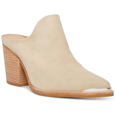 Бежевые замшевые туфли без задника Steve Madden Cando 5.5 Medium (B,M) BHFO 5158