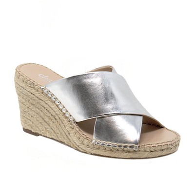 

Женские нарядные эспадрильи Charles by Charles David с ремешками BHFO 4600, Серебряный, NEUTRON