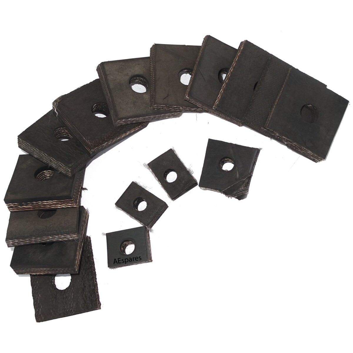 Reinforced Rubber Body Vibration Bushings For Willys Jeeps CJ2A CJ3A 