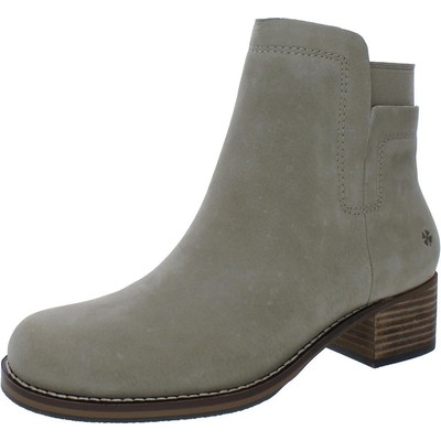 Женские ботильоны Lucky Brand LKHIRSI из серой кожи, 6 средних размеров (B,M) BHFO 1705