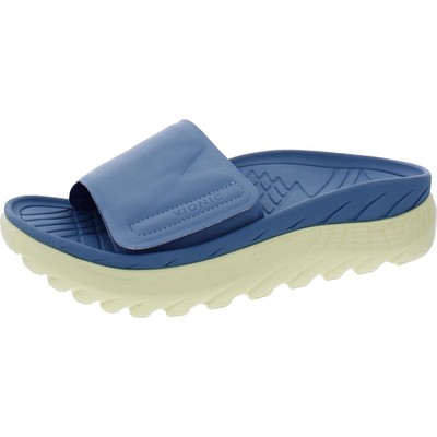 

Женские омолаживающие синие шлепанцы Vionic 9 Medium (B,M) 7.5 Medium (D) 5551, Blue shadow