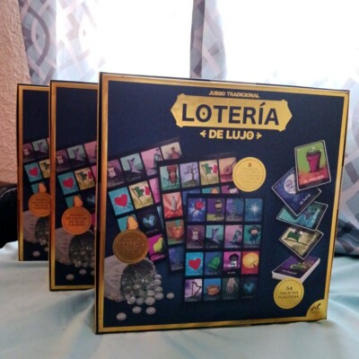 NEW LOTERIA DE LUJO BOARD GAME MEXICO EXCLUSIVE FREE SHIPPING.