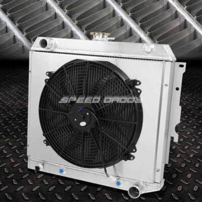 Замена 3-рядного радиатора повышенной производительности + Охлаждающий вентилятор для зарядного устройства 70-73/Coronet V8