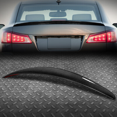 ДЛЯ 06-13 LEXUS IS250 IS350 СЕДАН СПОЙЛЕР НА ЗАДНЕЙ КРЫШКЕ БАГАЖНИКА ИЗ УГЛЕРОДНОГО ВОЛОКНА В СТИЛЕ STP