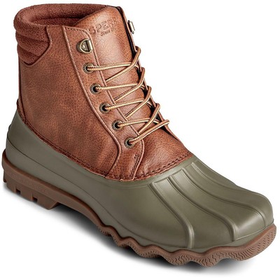 Мужские зеленые зимние ботинки Sperry Winter & Snow Boots Boots 13 Medium (D) BHFO 6636