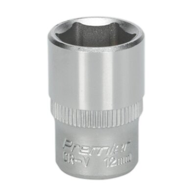 Sealey S1412 WallDrive  Socket 12mm 1/4''Sq Drive