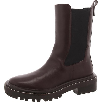 Женские коричневые кожаные ботинки Челси Tory Burch, размер 5,5, средний (B,M), BHFO 2231