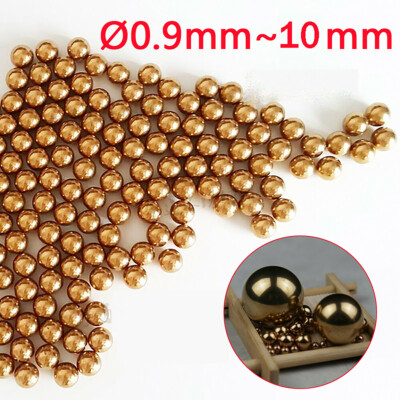 0.9mm~10mm Ball Solid Brass Industrial Precision Bearing