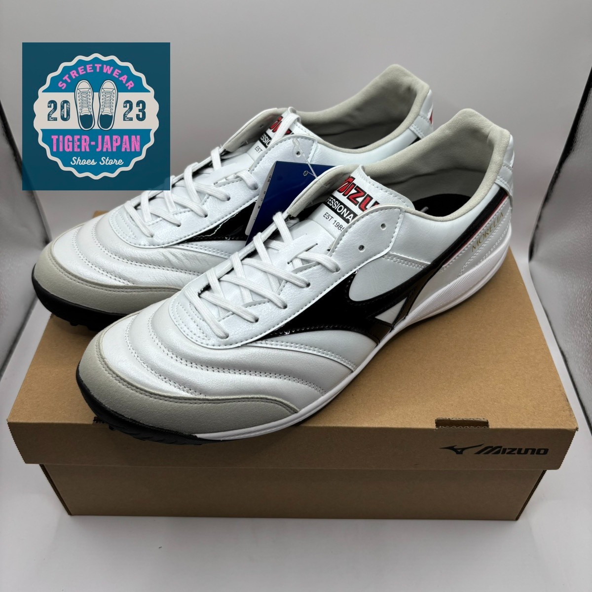 MIZUNO Morelia SALA ELITE TF Q1GB251209 Super White Pearl