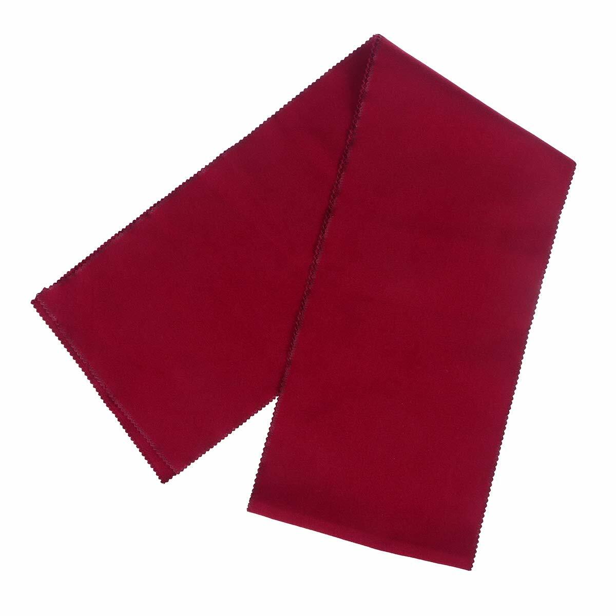 Piano Keyboard Anti Dust Cover Key Cover Cloth for Piano Cleaning Care Burgundy