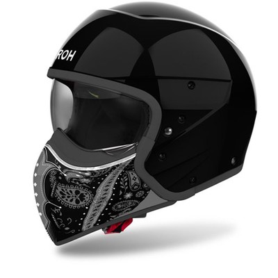 Airoh J 110 Paesly Black Gloss Jet Helmet - Kostenloser Versand!