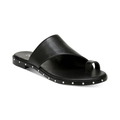 Bar III Womens Hattiep Faux Leather Toe Loop Slide Sandals Shoes BHFO 8417
