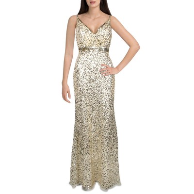 

Mac Duggal Женское вечернее платье макси с блестками BHFO 6587