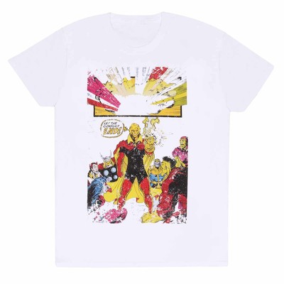 Marvel Comics Warlock Gauntlet lizenziert T-Shirt Herren