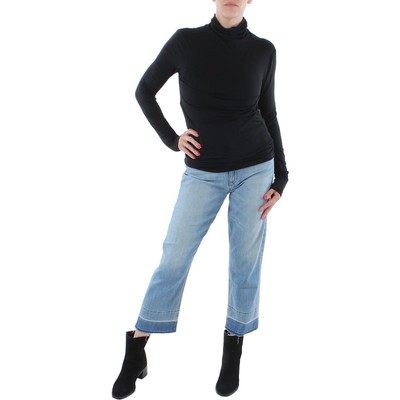 

Женская черная эластичная легкая водолазка Anne Klein  BHFO 1771, Anne black