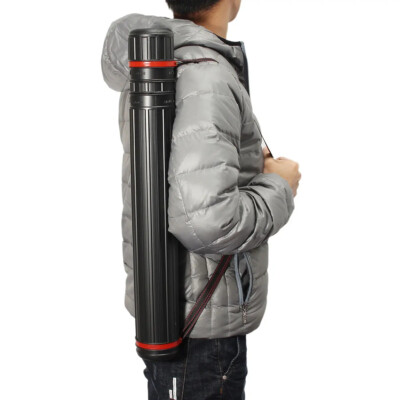 Poster Tube with Strap Expandable Art Documents Painting Carrying Case 43''Holder