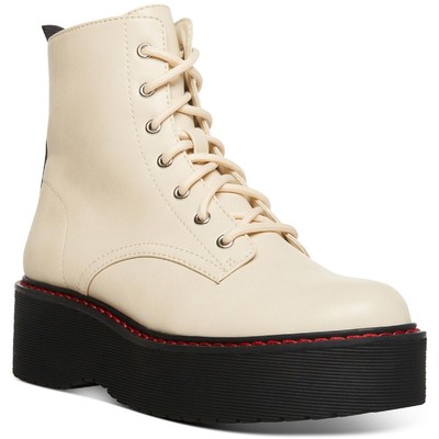 

Cool Planet by Steve Madden Женские ботильоны Kreed Lug Sole BHFO 6301, Bone paris, Kreed