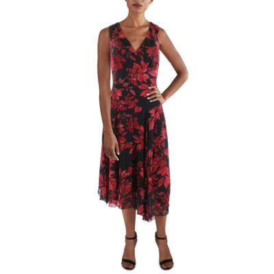 Connected Apparel Womens Boho Floral Summer Midi Dress BHFO 3163