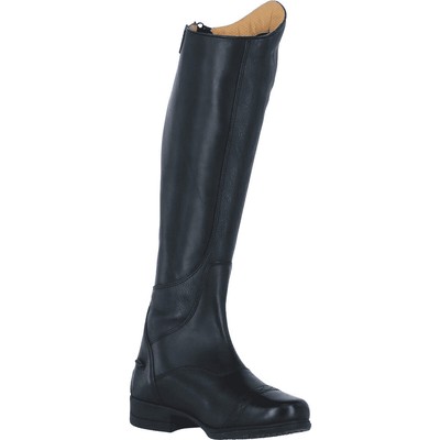 MORETTA MORETTA WOMENS/LADIES AIDA LEATHER LONG RIDING BOOTS ER789