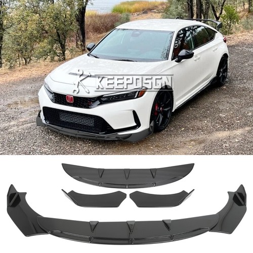 Aerodynamics Voorbumper lip PU Mugen voor Honda Civic 3 deurs Hatchback 1996-1998 1.6 Type R