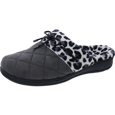 

Женские удобные шлепанцы Vionic с приятным животным принтом BHFO 4237, Charcoal/leopard, Pleasant