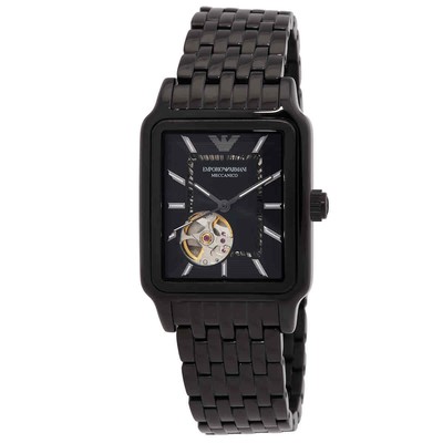 Часы Emporio Armani Diego с автоматическим черным циферблатом AR60058
