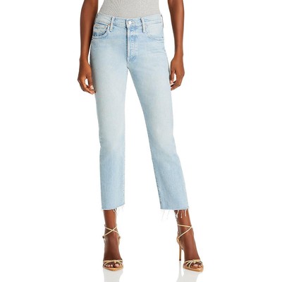 

Женские джинсовые джинсы с необработанным краем и высокой посадкой до щиколотки BHFO 7466, Lonely hearts club, 1036259