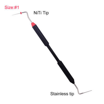 Dental Endo Buchanan Hand Plugger Niti Tip Fill Obturation Model 0,1,2 USA