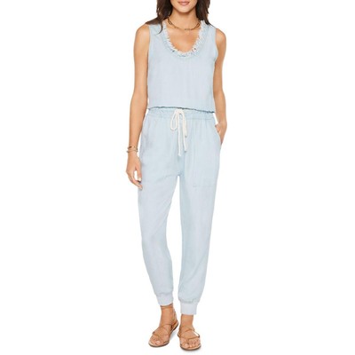 Женский комбинезон для бега трусцой Ramy Brook Ra Blue Chambray Long M BHFO 7985