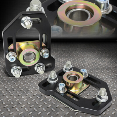 ДЛЯ FORD MUSTANG 79-89 ПЕРЕДНИЙ РЕГУЛИРУЕМЫЙ РАЗВАЛ +/-3,0 +/-2,0 КОЛЕСНЫЕ ДИСКИ ЧЕРНОГО ЦВЕТА