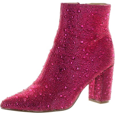 

Женские розовые ботильоны Betsey Johnson Cady 7 Medium (B,M) BHFO 5155, Fuchsia
