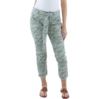 Женские укороченные брюки Vineyard Vines в зеленом камуфляже 10 BHFO 8388