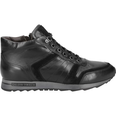 Pre-owned Galizio Torresi Boots 324218 V19688, Glattleder, Schwarz, Herren