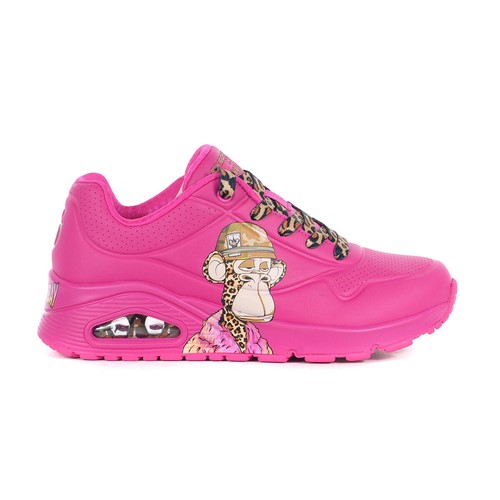 ◆SKECHERS Snoop Dogg: Uno Dr. Bombay Skechers x Snoop Dogg Men's Uno - Dr.Bombay Black/Leopard