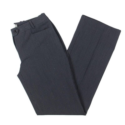 

Calvin Klein Женские темно-синие зауженные брюки Брюки Petites  BHFO 0746, Navy/white
