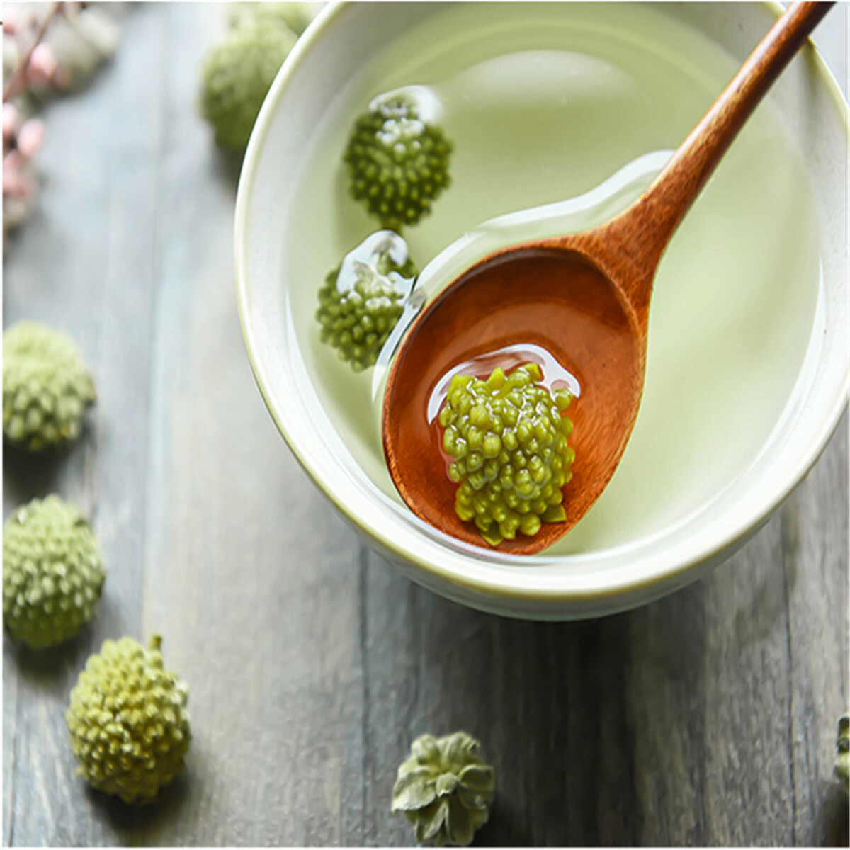 Green Flower Tea Snow Lily Tibetan Green Flower Tea