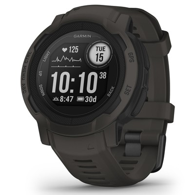 Garmin Instinct 2 Standard Edition 45mm Rugged GPS Smartwatch, Graphite
