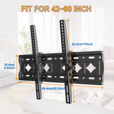TV Wall Bracket Mount for 42 43 46 47 50 52 55 60 65 70 75 80 INCH SONY Samsung