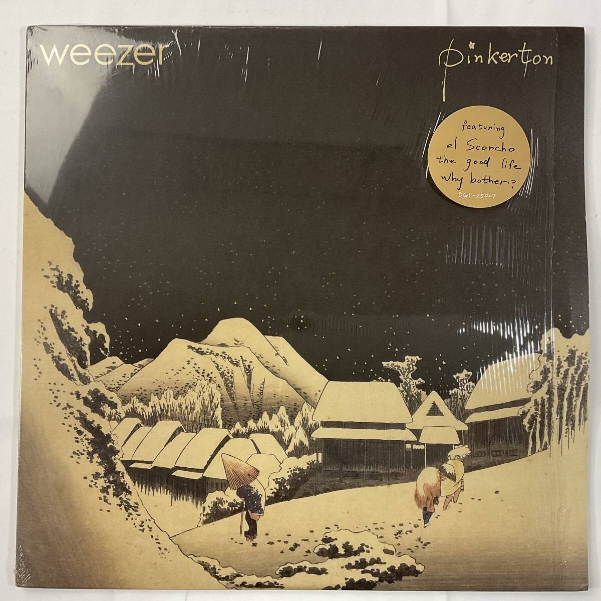 未開封品　オリジナル　Weezer Pinkerton レコード Weezer Pinkerton Vinyl LP First Press Original US Sterling