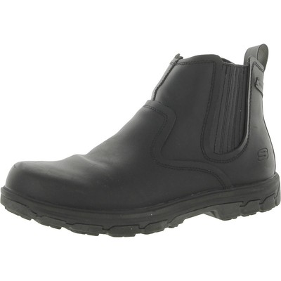 

Мужской сегмент Skechers — ботинки Dorton Black Chelsea 12 Medium (D) BHFO 8689, Черный