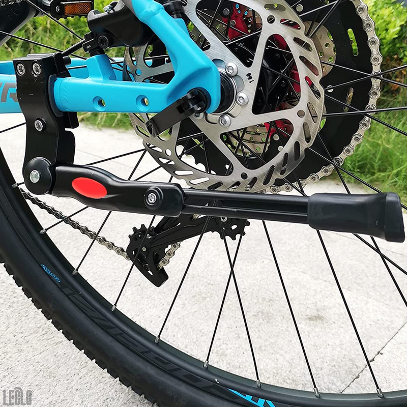 Bike Kickstand for Mountain Bike - Adjustable Bicycle Accessories for Adult Bike
