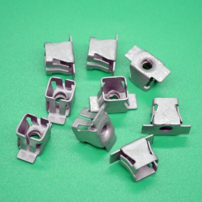 10pcs Fender Bracket Retainer Nuts Hook Bracket Repair Clamp Components for GM