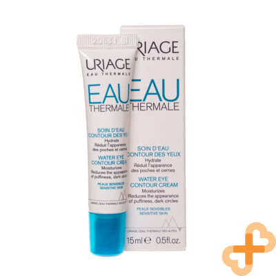 Uriage Eau Thermale Water Eye Contour Cream Reduces Dark Circles Puffiness 15ml