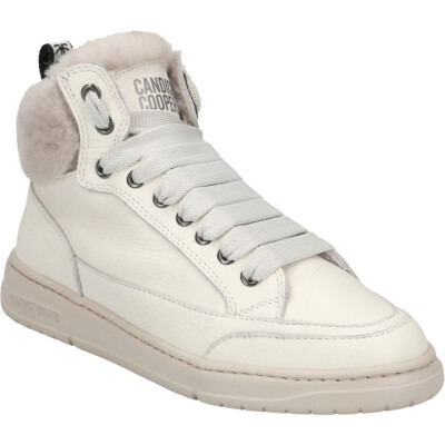 CANDICE COOPER CANDICE COOPER BOOTS VELA MID FUR, GLATTLEDER, WEISS, DAMEN