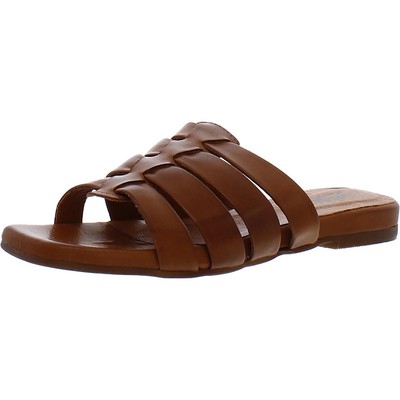 

Miz Mooz Женские коричневые шлепанцы в стиле преппи 39 Medium (B,M) BHFO 0442, Brandy